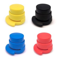 4 Pcs Stationery Stapler Stapleless Mini Multicolor