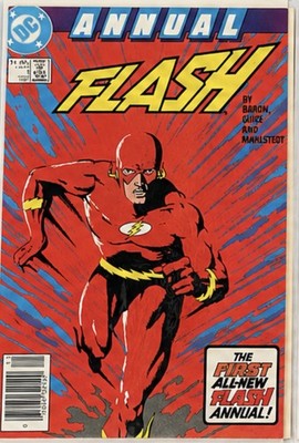 The Flash DC Comics Lot of 4 Annual #1 #246 #86 Adventure #465 (8.5 to 9.2)