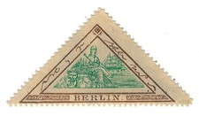 PP BERLIN,Mi B203,STENOGRAPHENVEREIN,Mitte sattgr&uuml;n,Mitte gibts auch in graugr&uuml;n