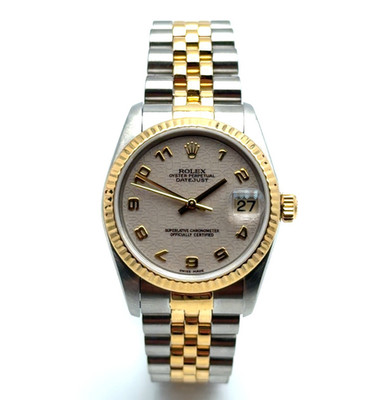 Rolex DateJust Automatik Uhr Stahl/Gold 31mm Ref. 78273 + Box& Papiere
