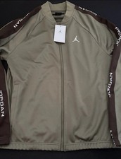Nike Air Jordan Essentials Tracksuit Jordan Olive Jacket Mens XL New HF9339-222