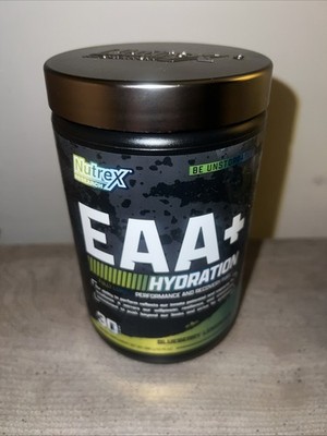 Nutrex Research EAA Hydration | EAAs + BCAA Powder | Muscle Recovery Exp.08/2028