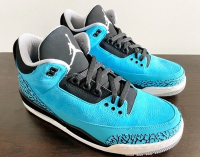 Size 12 - Air Jordan 3 Retro Powder Blue for sale online | eBay