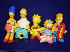 Giant Lot of Vintage 1990 The Simpsons - Promotions, Give-aways and Toys — photo 1