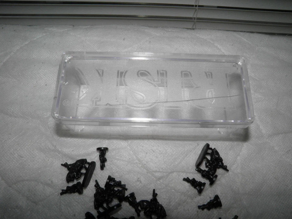 1998 Риск настольная игра замены Black Army изделия пушки, лошадь, мужчин 60 предметов - Изображение 3 из 3