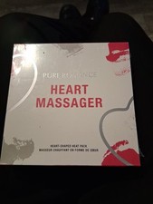 Pure Romance- Heart Massager - Heart Shaped Heat Pack - Reuseable - New - Sealed