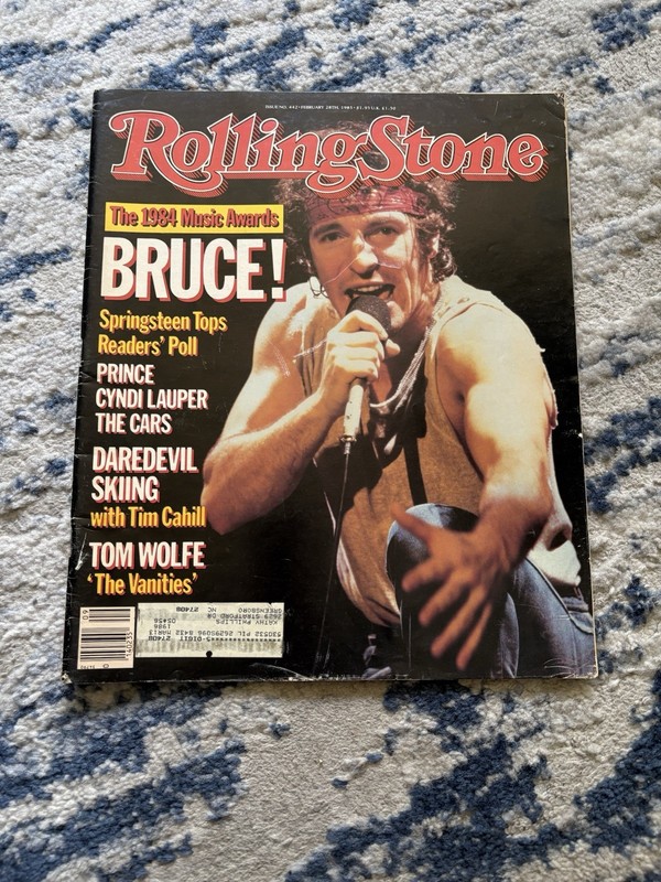 Rolling Stone Magazine February 28, 1985-Bruce Springsteen-Music Awards Issue