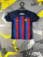 Barcelona Jersey Home football shirt 2022 - 2023 Nike Young Kids Size S ig93