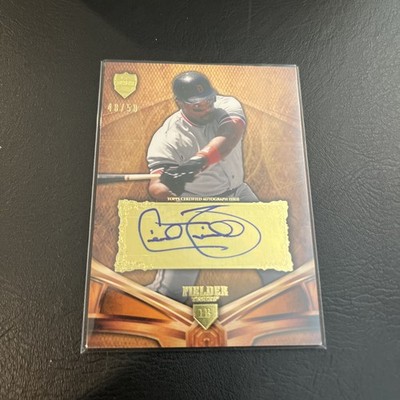 2013 Topps Supreme - Supreme Baseball Autographs Cecil Fielder Tigers /50