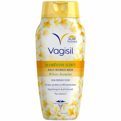 Feminine Wash for Intimate Area Hygiene pH Balanced Vagisil Scentsitive Scents