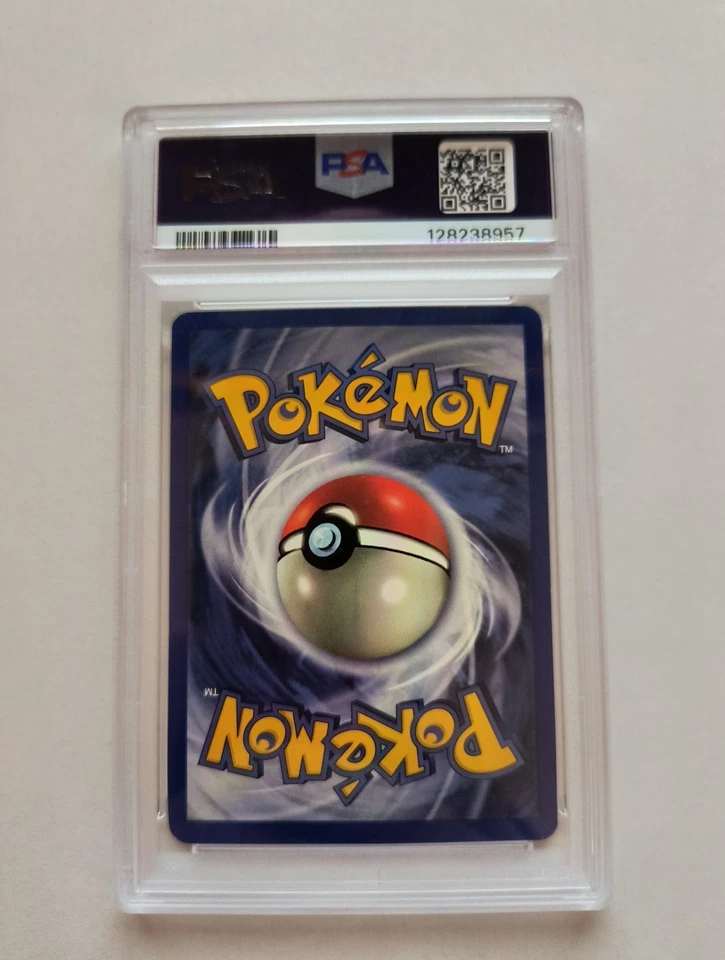 Pokemon Blastoise Base Set Unlimited Holo Rare #2 PSA 8 - Image 2 of 2