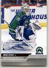 2023-24 Upper Deck CHL Reid Dyck #165 Swift Current Broncos