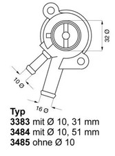 Thermostat Fiat CINQUECENTO