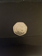 2012 London Olympics Cycling 50p fifty pence - circulated condition