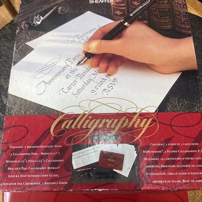 Sheaffer Calligraphy Set - Fountain Pen Nibs Ink