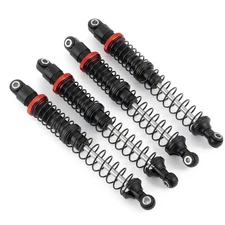 RCBATER 4Pcs 110mm Alloy Shock Absorber Damper For 1/10 RC TRX4 SCX10 D90 Wraith