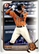 2022 Bowman #BP-19 Adrian Sugastey 1st Prospects San Francisco Giants Baseball