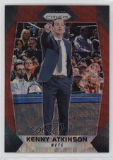 2017-18 Panini Prizm Ruby Wave Prizm Kenny Atkinson #160 0ad