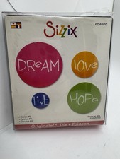 Sizzix Originals Die 654985 Circles #2 Diecut Crafts Shapes Scrapbooking