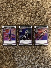 Kingdom Hearts TCG Rare Heartless Set Of 3 53/91 56/91 57/91