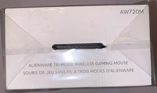 Alienware Tri-Mode Wireless Gaming Mouse AW720M Brand New Factory Sealed Black - Picture 5 of 6