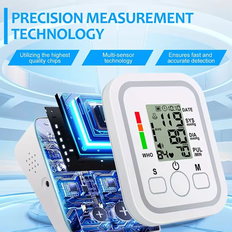 2026 Digital Automatic Blood Pressure Monitor Upper Arm BP Machine ...
