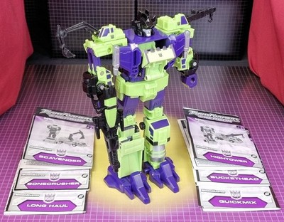 Transformers Universe Energon Micromaster Constructicons Devastator komplett x 6
