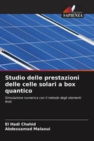 El Hadi Chahid (U. A.) | Studio Delle Prestazioni Delle Celle Solari A Box...