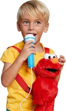 Singing Machine Karaoke Plush Sesame Street Toys  Elmo Plush Toy - Adjustab...