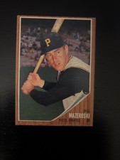 Bill Mazeroski 1962 Topps Baseball Card #353