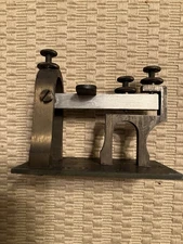 Antique J. H. Bunnell NY Pat. 1895 Sounder Relay Morse Code Part 