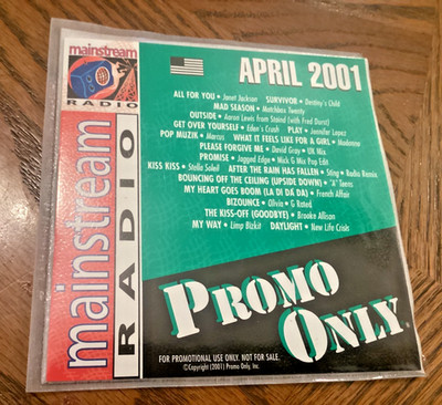 The Songs of April 2001 Music CD BRAND NEW Pop Rock Hip Hop Eurodance Old School