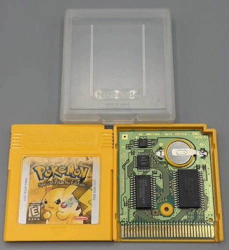 Pokemon Yellow Pikachu Edition Game Boy 1999 *New Battery🔋Authentic💯 Tested✅