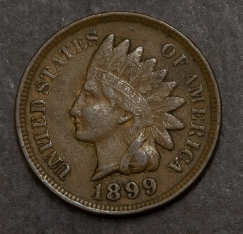 1899  Indian Cent VF Details   Lot 2994