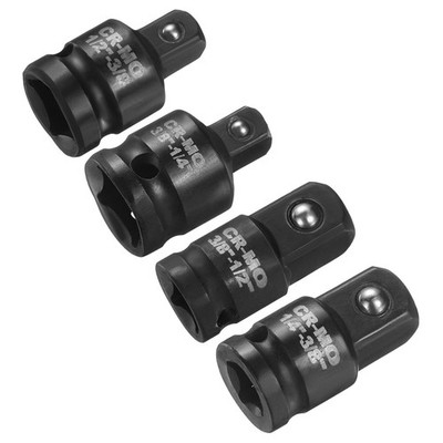 4 Stück Adapter für Schlaghülse 1/2'' 3/8'' 1/4''