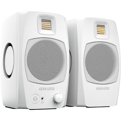 ADAM Audio D3V 3'' Active Studio Monitors (Pair) White