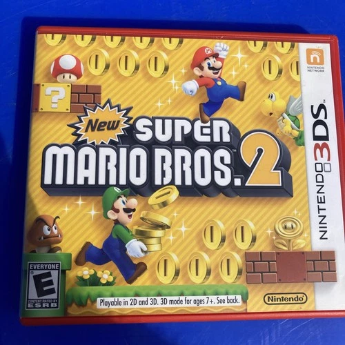 3DS New Super Mario Bros 2 - Nintendo 3DS CIB VGC