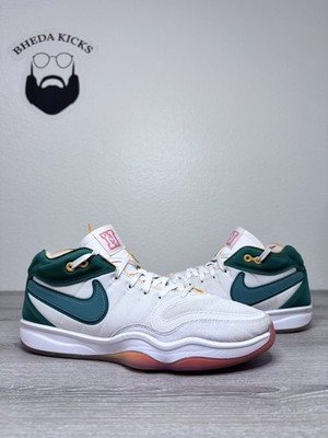 Size 11.5 - Nike Air Zoom GT Hustle 2 Swoosh Squad DJ9405-103 Preowned Authentic