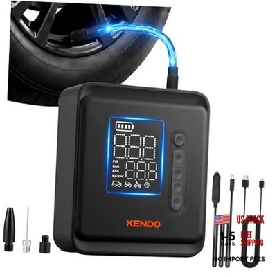 Tire Inflator Portable Air Compressor,150PSI 34L/min Fast Inflate Electric
