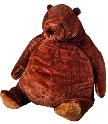  IKEA DJUNGELSKOG ORIGINAL Soft Toy Stuffed Animal, Brown Bear, 39¼ 