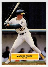 MARK McGWIRE 1989 Donruss All-Stars POP-UPS Insert