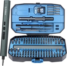 Mini Electric Screwdriver Set 155 in 1 Small Electric Screwdriver Cordless