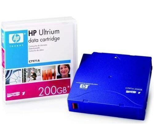 HP C7971A bande de sauvegarde Ultrium LTO1 200Go pack de 6 consommables de stockage informatique