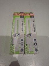 2 x 7W Energy Saving Light Bulb. Colour:835.Dulux S. 2 pin G23.Cool White