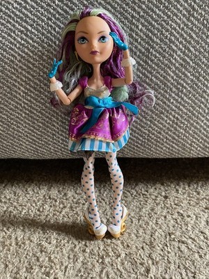 Vintage Mattel Ever After High First Wave Rebel Madeline Hatter Fashion Doll
