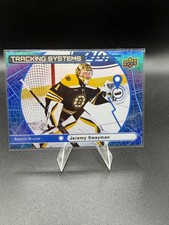 2025-26 Upper Deck #TS-5 Jeremy Swayman Tracking Systems