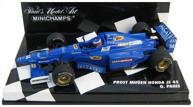 1/43 minichamps PROST MUGEN JS45 トゥルーリ Minichamps Prost F1 Mugen Honda JS45 1997 Race Version - O Panis 1