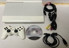 Sony PS3 SuperSlim Bianca - 500gb - PlayStation 3 - CECH-4004C - FUNZIONANTE