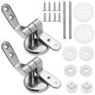 <!--F#f_0-->Chrome Replacement Mountings Toilet Seat Hinges Toilet Lid Hinge Toilet Linker<!--F/-->
