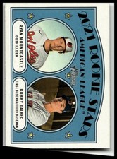 2021 Topps Heritage #185 Rookie Stars (Ryan Mountcastle / Bobby Dalbec) Orioles